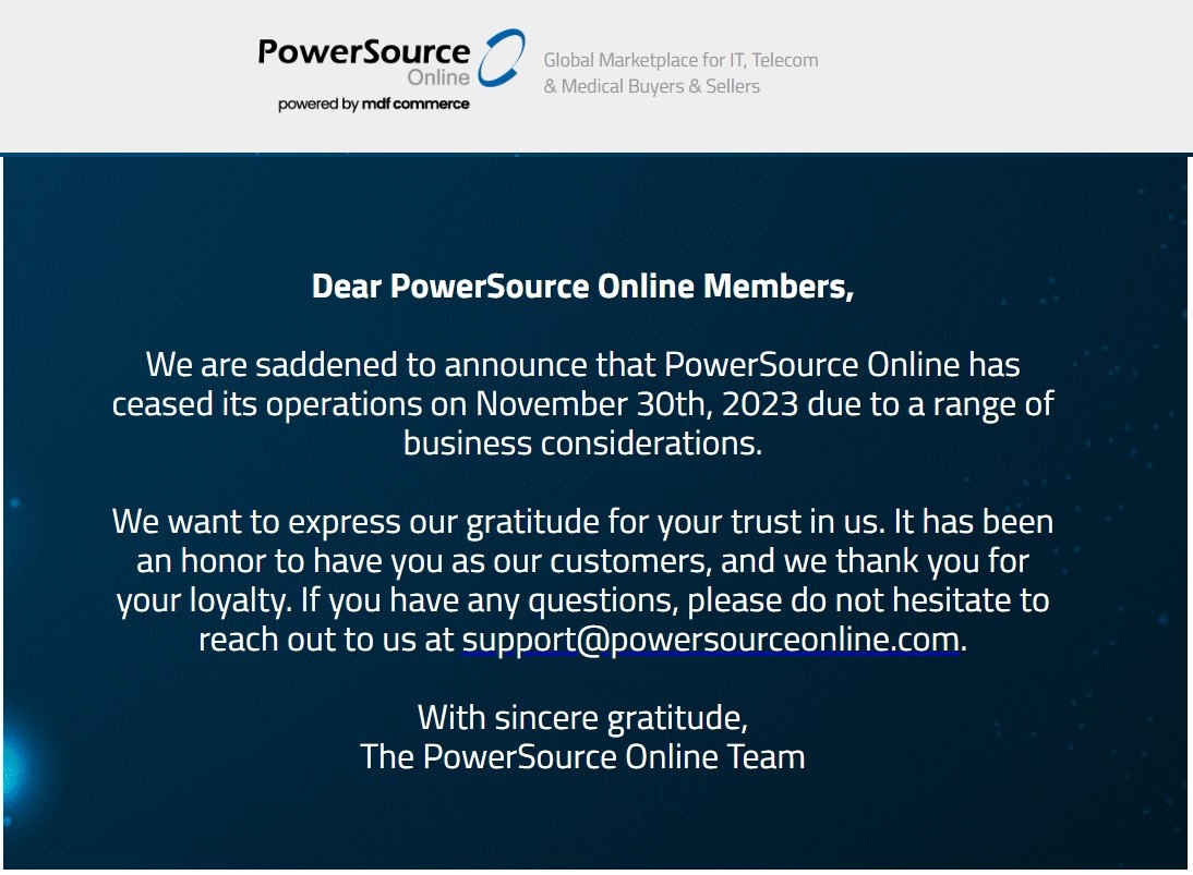 PowerSource Online alternative